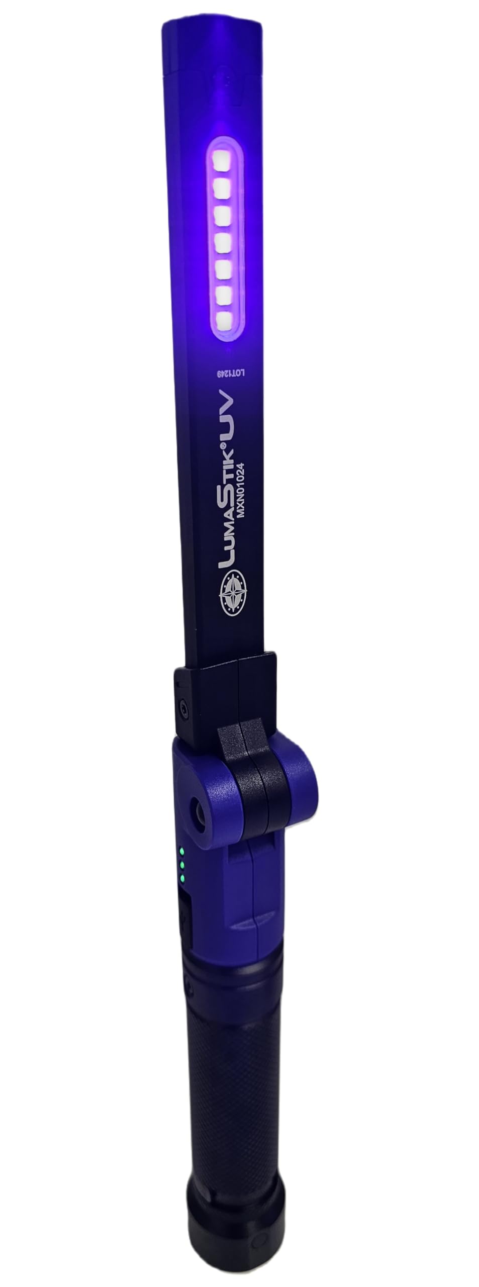MAXXEON MXN01024 WorkStar LumaStik Combo Ulta-Violet (UV) and White Beam Inspection Light, 800 Lumen