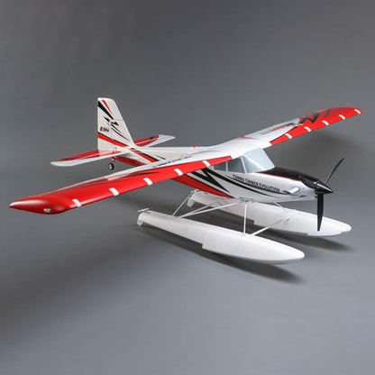 E-flite RC Airplane Turbo Timber Evolution 1.5m Smart BNF Basic Transmitter Battery and Charger Not Included Includes Floats EFL105250B
