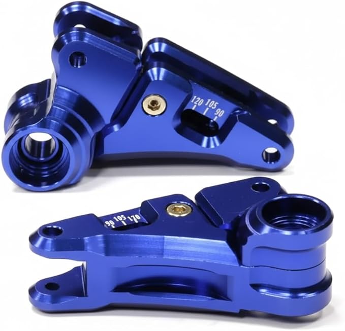 Integy Machined Multi Setting 90-to-120 Rear Rockers for 1/10 E-Revo &amp Revo 3.3 5358