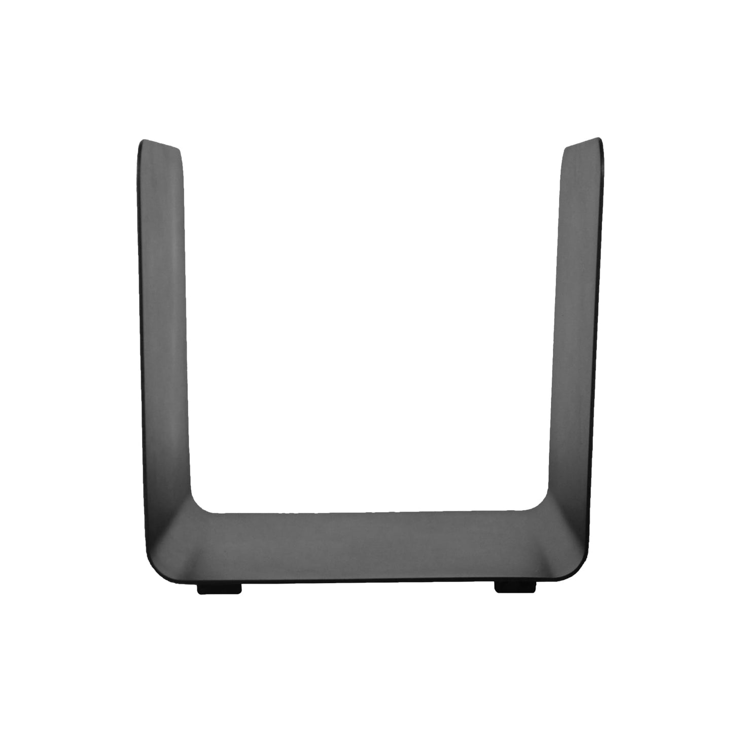 RTS Home Accents Minimalist Firewood Log Holder, Indoor or Outdoor, Black