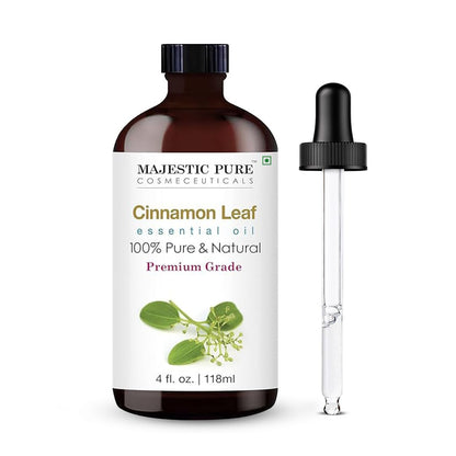 Majestic Pure Lavender Essential Oil with Glass Dropper - Huge 4 Fl Oz - 100% Pure and Natural Lavender Oil - Premium Grade Essential Oils for Diffuser, Aromatherapy, Soap and Candle Making