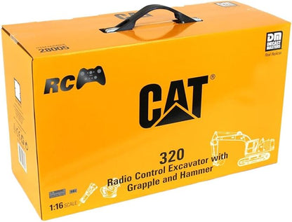 Diecast Masters DCM/Racemasters 28005 1:16 RC Cat 320 Hydraulic Excavator