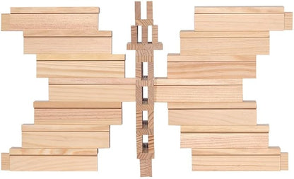 KAPLA Wooden Construction Set 100 Building Planks