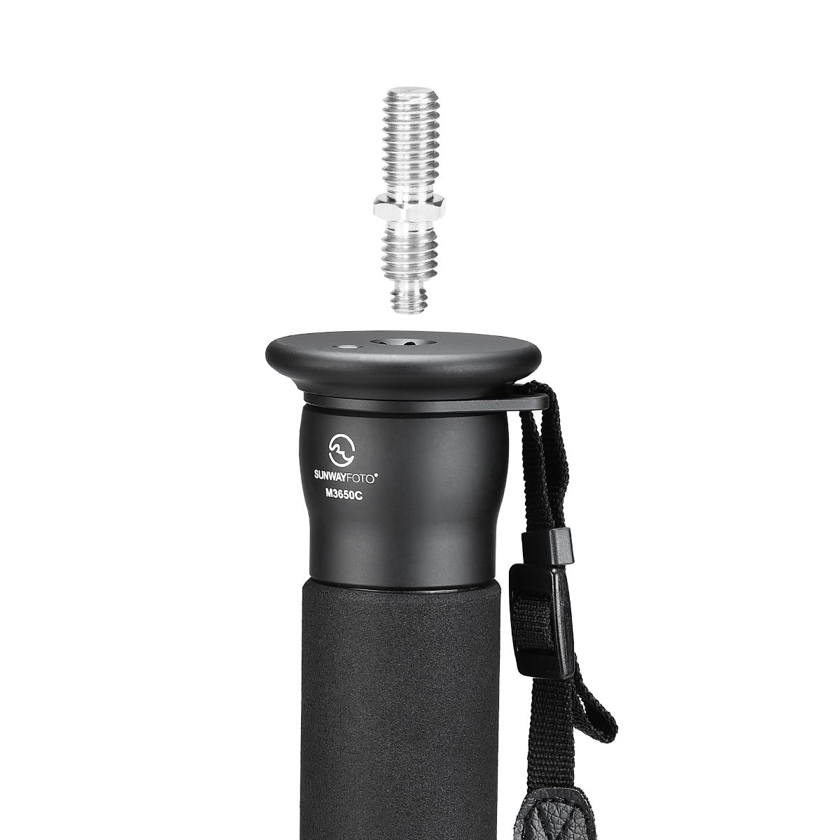 SUNWAYFOTO M3650C CF Monopod 36mm Top Section 10kg 22lb Max Load Carbon Fiber 1/4" / 3/8" Super Portable