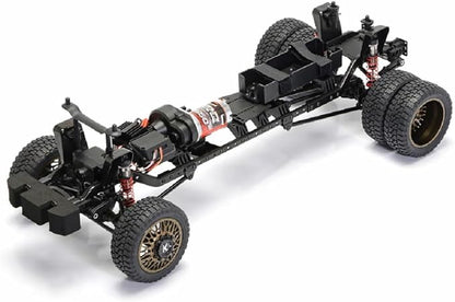 Helidirect CEN Racing 1/10 RC Crawler - F-450 SD KG1 Wheel Edition 4WD RTR Truck All-Terrain Water-Proof Axial SCX10 for RC Hobbyists Silver Mercury