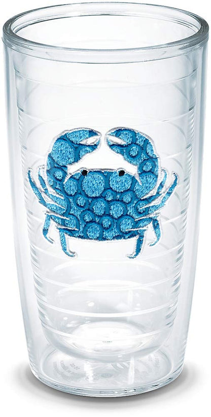 TERVIS Tumbler, 16-Ounce, "Blue Crab" -