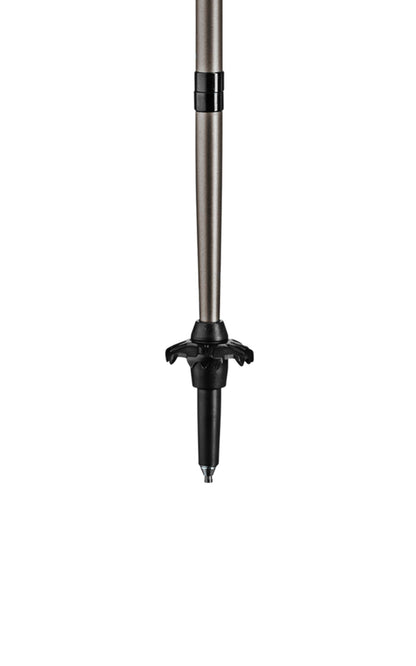 LEKI Cressida FX Carbon Collapsible Lightweight Walking Poles for Trekking & Hiking - Brown-Lightblue-Metallic - 100-120 cm