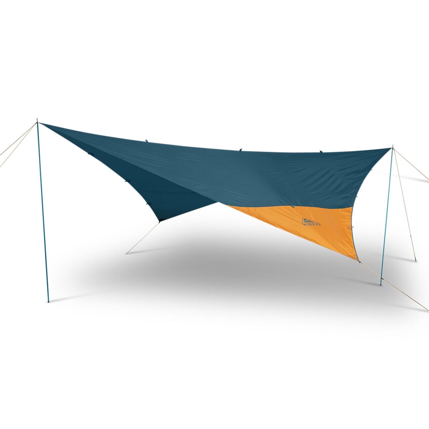 Kelty Noah’s Tarp Sun Shelter and Multi-Use Awning Rainfly, Portable Canopy UV Protection, Waterproof + Durable, 3 Sizes for Customized Pitch (16ft)