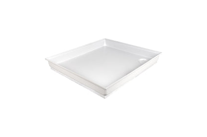 Icon 00461 Shower Pan SP100-27" x 24" x 4", Polar White
