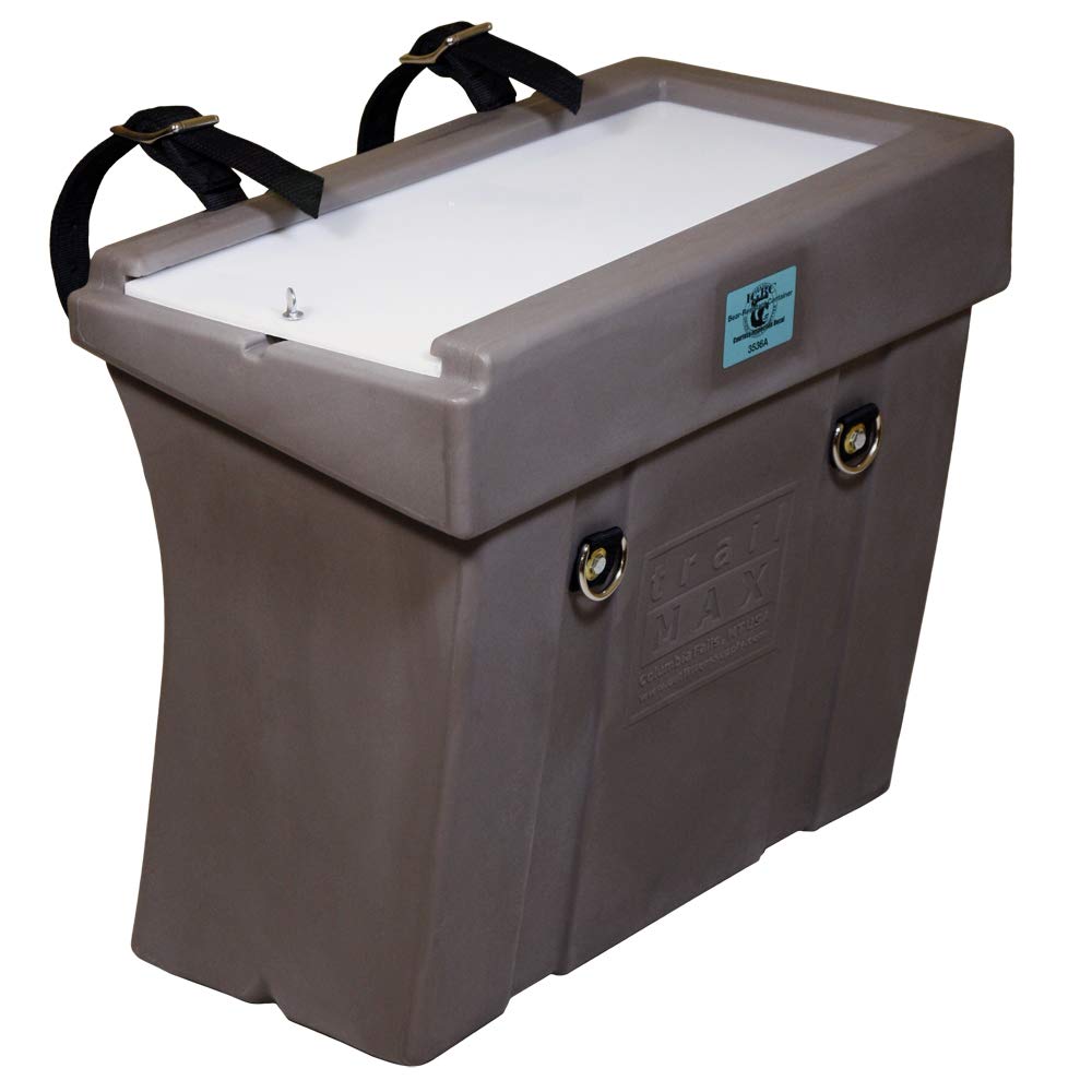 TrailMax Bear-Resistant Pack Pannier, SOLD INDIVIDUALLY, Use 2 on a Pack Saddle or Use as a Single in Camp, Keeps Food & Gear Safe from Predators, Hard Resin Polyethylene - USFS and IGBC Approved