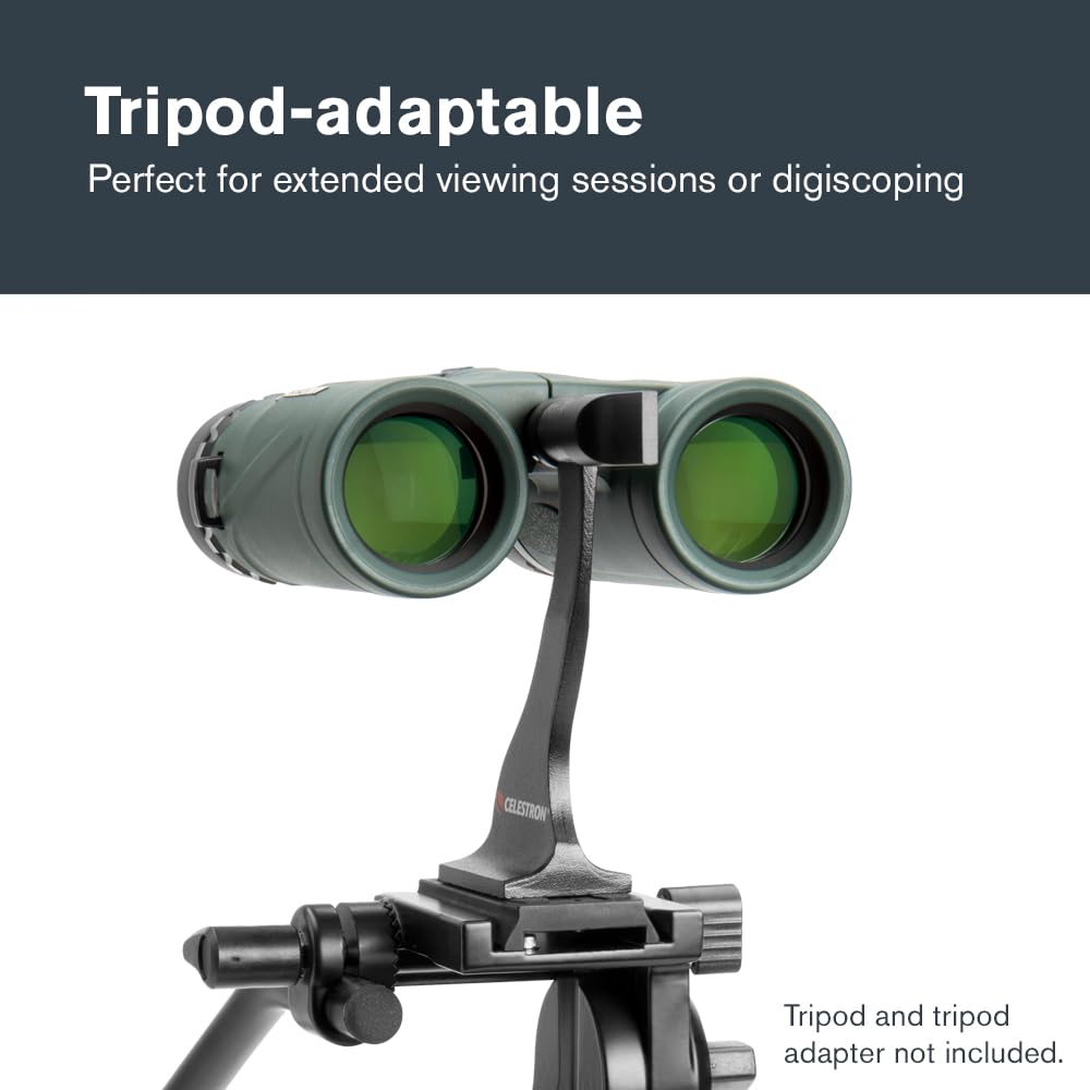 Celestron - Nature DX 8x32 Binoculars – Ideal for Birding and Outdoors – 32mm Objective Lenses – Wide 7.4° Field of View – BaK-4 Prisms – Fully Multi-Coated – Waterproof and Fogproof