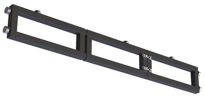 KNAWIER Truck Bed Cargo Divider for Full Size Truck, Compatible with Silverado,F150,F250,Sierra 1500,Titan,Foldable,No Drilling