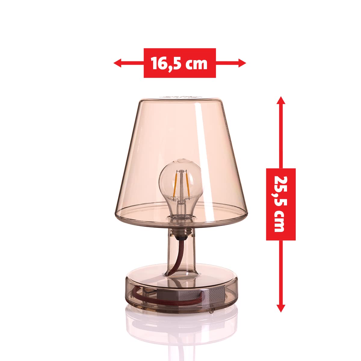 Fatboy Transloetje LED Lamp, Brown