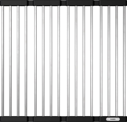 BLANCO 238483 Folding Grid as a Drainer for The Kitchen Sink, Foldable Grid for The Sink in The Kitchen, 440 mm Width