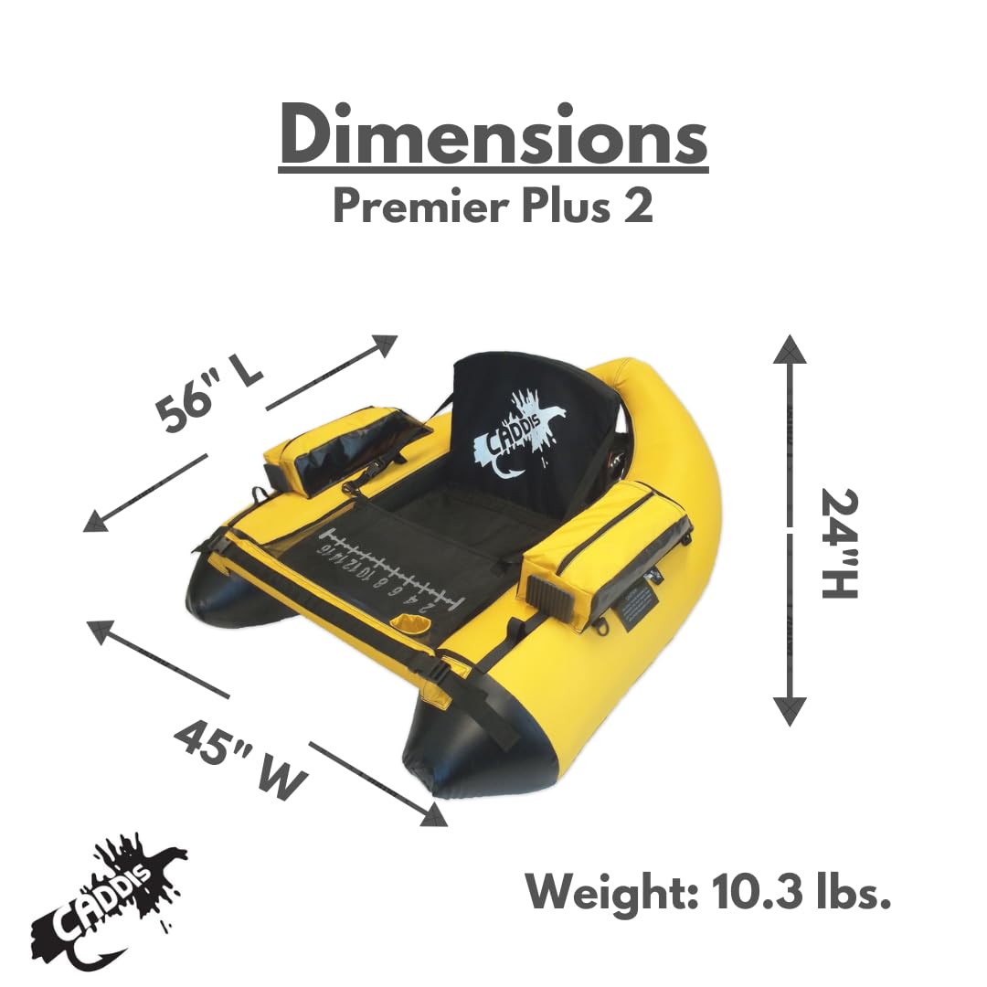 CADDIS Fishing Premier Plus 2 Float Tube