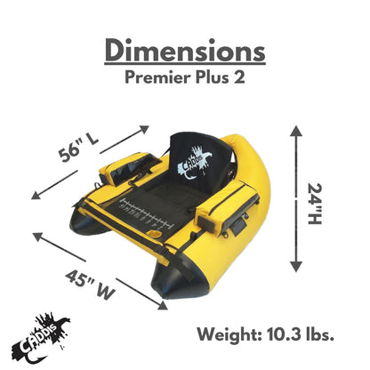 CADDIS Fishing Premier Plus 2 Float Tube
