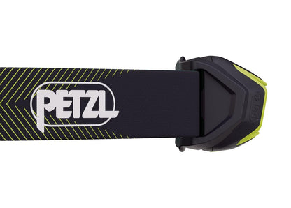 PETZL ACTIK CORE Headlamp - Powerful, Rechargeable 650 Lumen Light with Red Lighting for Hiking, Climbing, and Camping - Green