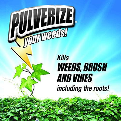 Pulverize Weed Brush & Vine Killer - Fast Acting, Non-Staining Herbicide for Poison Ivy & Weeds | 32 oz.