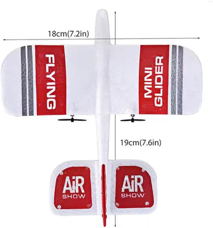GoolRC KF606 RC Plane 2.4Ghz Remote Control Airplane EPP Foam Fixed Wing Plane RTF Ready to Fly Gliding Aircraft Model Toys with 3 Battery for Beginner