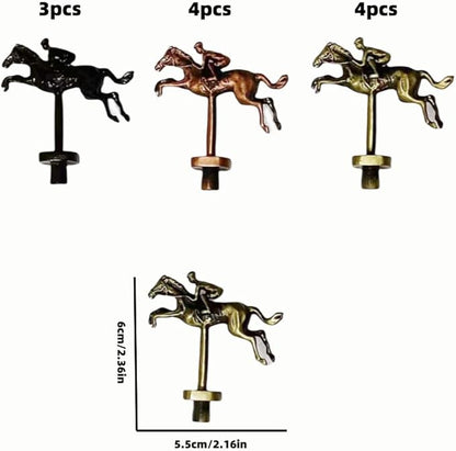 21 in Horse Race Board Game Racing Game Thickened Solid Wood with 11 Metal Horses 2 Cards &amp 4 Dice Horse Racing Game for 2-6 Players