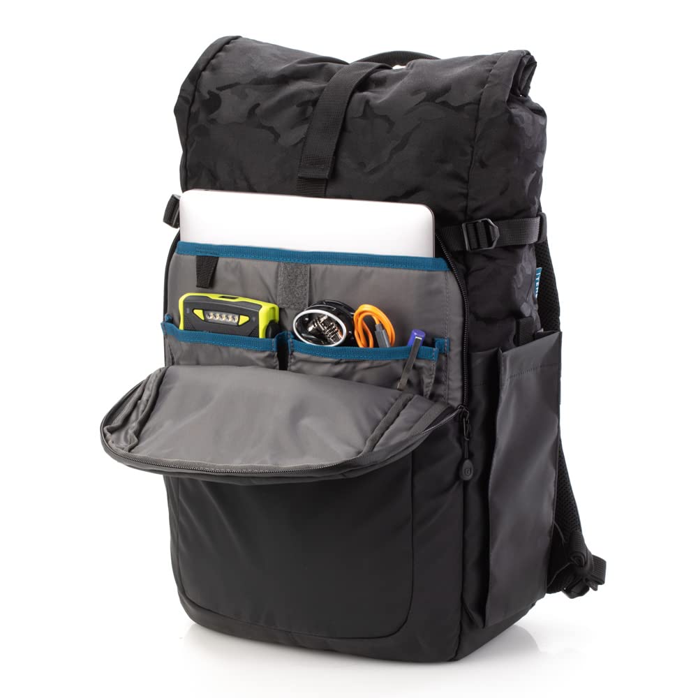 Tenba Fulton v2 14L All Weather Backpack for Mirrorless and DSLR cameras and lenses – Black/Black Camo (637-735)