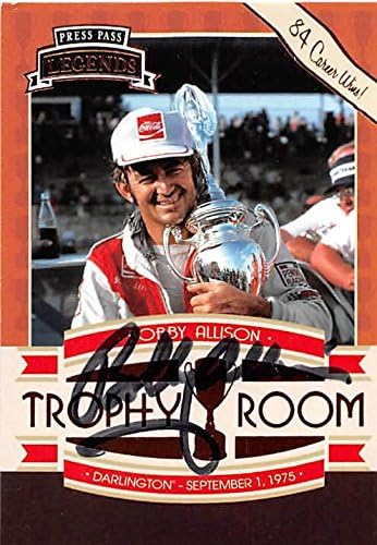 Sports Memorabilia Autograph Warehouse 247872 Bobby Allison Autographed Trading Card - Autoracing Nascar Racer 2011 Press Pass Legends - No. 61
