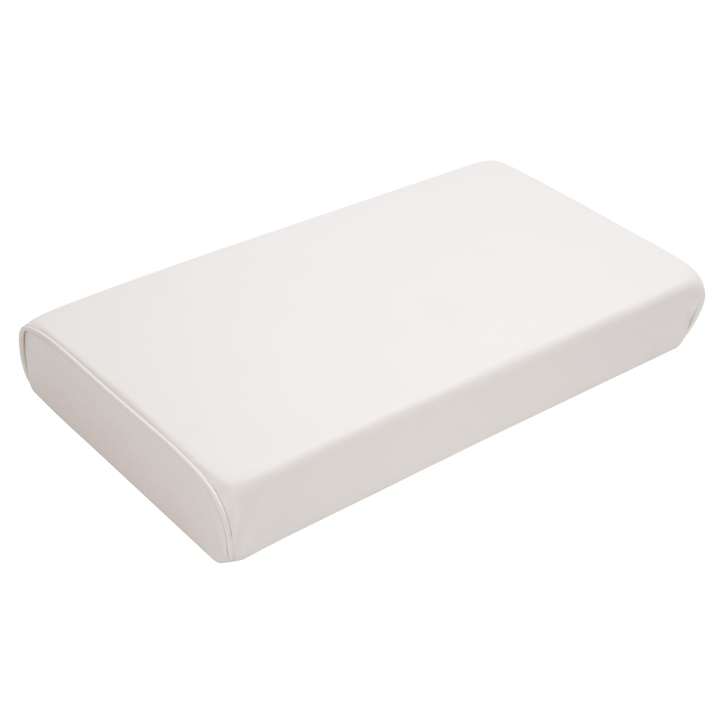 ALMULOO 8WD156-R-S Replacement Seat Bottom Cushion Compatible with 8WD156 Series 70 Quart Swingback Cooler Seat for Fishing, Pontoon Boat, Yacht Universal Pontoon Boat Parts White Plastic