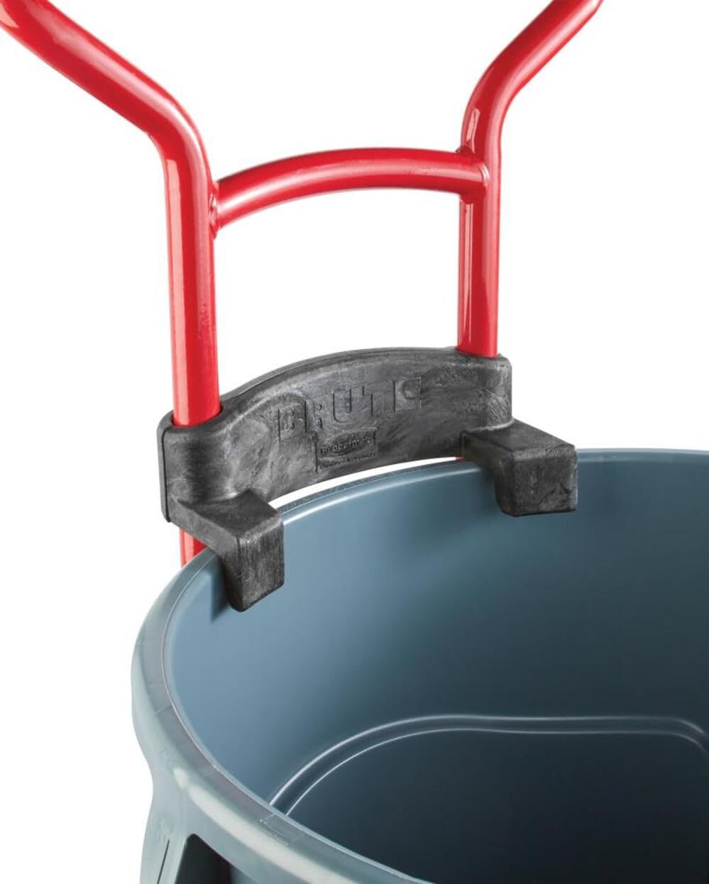 Rubbermaid Commercial Products Brute Construction and Landscape Dolly, 250-Pound Capacity, Red, Heavy Duty Dolly with Wheels