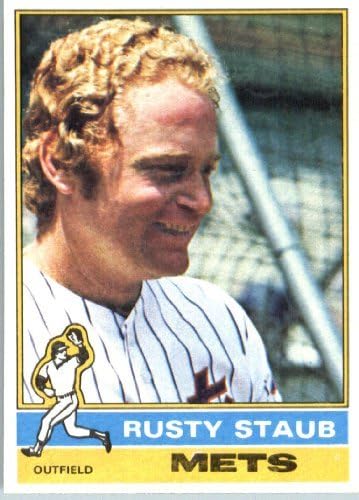 1976 Topps #120 Rusty Staub New York Mets Baseball Card
