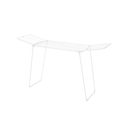 Brabantia HangOn Clothes Drying Rack | 72ft (22m) | White | Large Indoor Clothes Airer, Foldable Laundry Stand for Large & Small Items, Wide Lines for Towels & Bedding | Fits 2 Full Loads