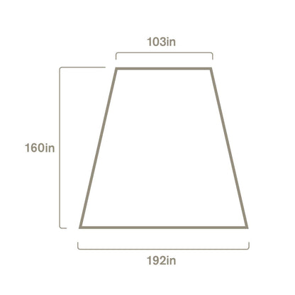Slumberjack SJK Roadhouse Tarp, Hunting Camping & Overland Shelter Protects from Rain & Sun (Khaki)