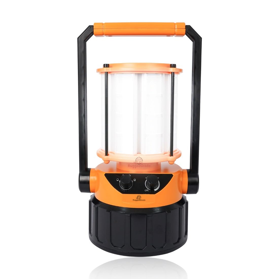 RuggedGrade 48W - Alria Series - Rechargeable LED Work Light - 4,000 Lumens -5000K Bright White - LED Construction Lights - Portable Lantern - UL Certified