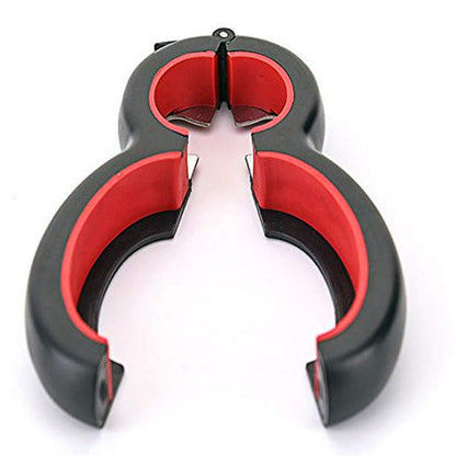 Medsuo Jar Opener 6 in 1 Multi Function Bottle Opener Manual Opener Get Lids Off Easily Portable Lid Twist Off Non-Slip for Weak Hands Seniors with Arthritis and Anyone with Low Strength