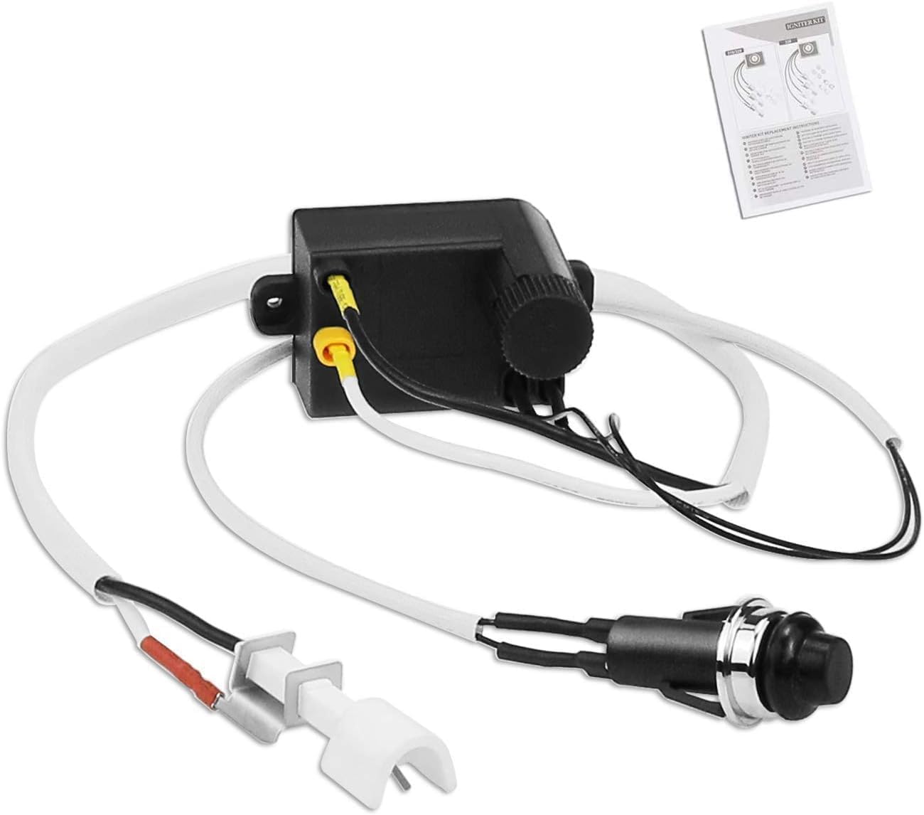 Uniflasy Grill Igniter Button - Compatible with Weber Spirit 210 & 310 Models (2013+) | Easy Installation