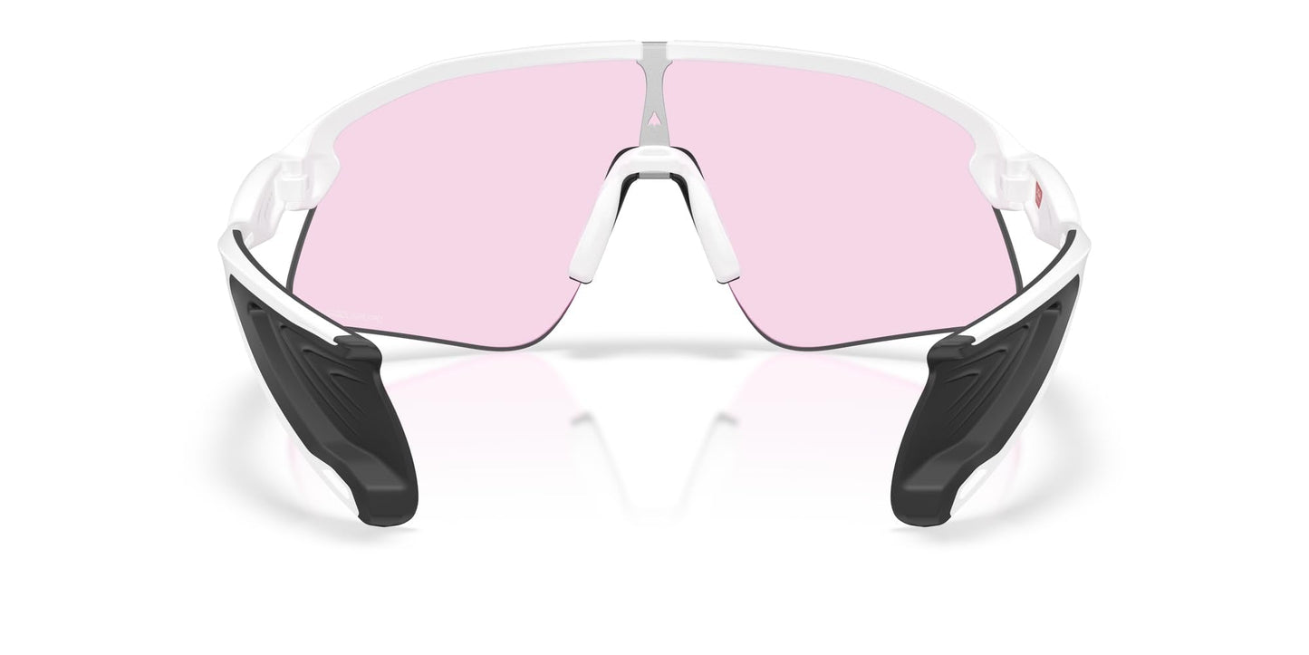 Oakley OO9517 Stunt Devil Sunglasses, Matte White/Prizm Low Light, 39 mm