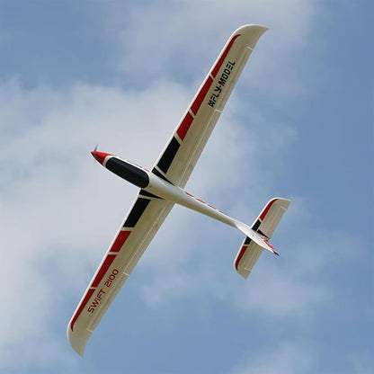 Swift 2100(Wingspan 82.7 in'') RC Glider RC Airplane for Beginner PNP (Transmitter Receiver and Battery not Included)