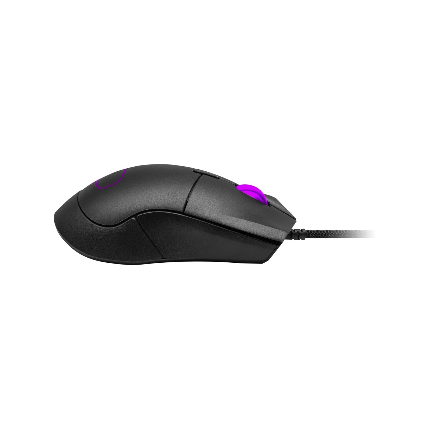 Cooler Master MM712 Wireless Gaming Mouse Black with Adjustable 19,000 DPI, 2.4GHz and Bluetooth , Ultraweave Cable, PTFE Feet, RGB Lighting and MasterPlus+ Software