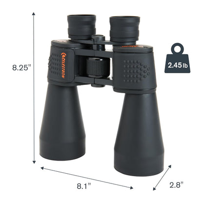 Celestron SkyMaster 12x60 Binoculars – Wide-Field Long-Range and Astronomy Binoculars – Includes Carrying Case – Multi-Coated Optics