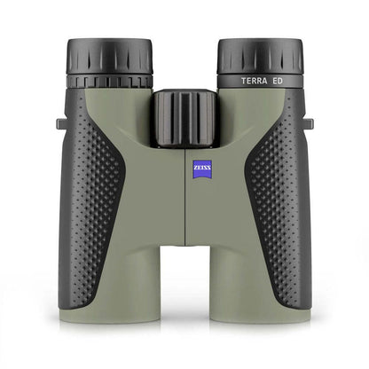 Zeiss 10x42 Terra ED Binoculars & Cleaning Kit Combo (Velvet Green)