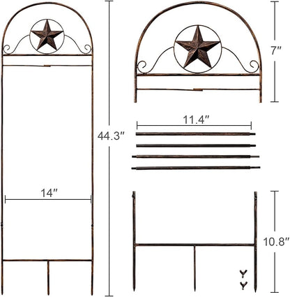 YEAHOME Garden Flag Holder Stand - Premium Weather-Proof Metal Flag Pole for Outdoor Decor