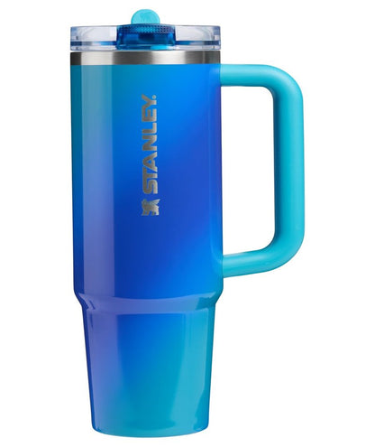 STANLEY The Quencher ProTour Flip Straw Tumbler (Box) 30 oz / 0.89 L Sea Glass Aura