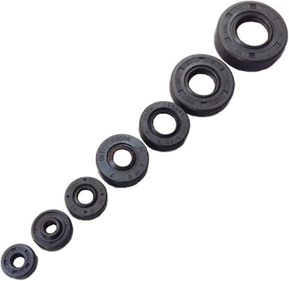 5PCS Motor Drive Shaft Seal ID 2-12mm for RC Boat Accessories(Inner Dia 12mm)