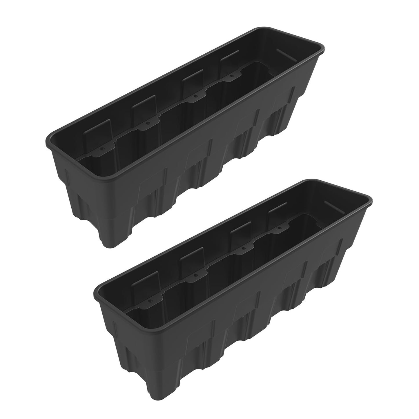 XUTVOTOR Rear Under Seat Storage Box for Polaris XPEDITION XP 5/ADV 5 2024-2026 Accessories, 13L High Density Polypropylene Material Rear Underseat Combined Storage Bins (2 PCS)