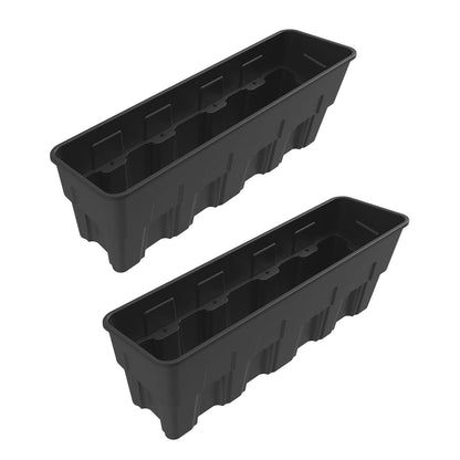 XUTVOTOR Rear Under Seat Storage Box for Polaris XPEDITION XP 5/ADV 5 2024-2026 Accessories, 13L High Density Polypropylene Material Rear Underseat Combined Storage Bins (2 PCS)