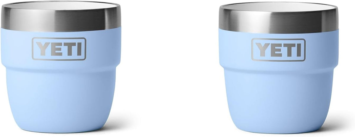 YETI Rambler 4 oz Stackable Espresso Cups - Stainless Steel, Vacuum Insulated, 2 Pack