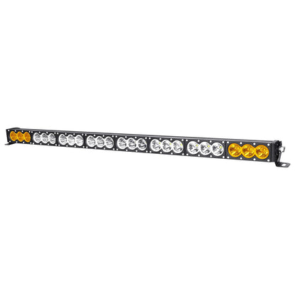 SKYWORLD 44inch Amber&White Fog Light 240W Led Bar 4x4 with 12v Wiring Harness Kit, Led Light Bar for Offroad Vehicles Car Trucks ATV UTV SUV