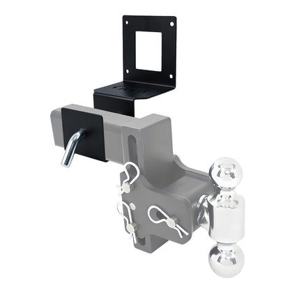 Truck Bed Hitch Holder for Ford BoxLink System, 3" Receiver Hitch Storage Mount for F250 F350 F450 (2017-2025), Heavy Duty Trailer Hitch Organizer, Truck Bed Accessories(Accessories not Included)