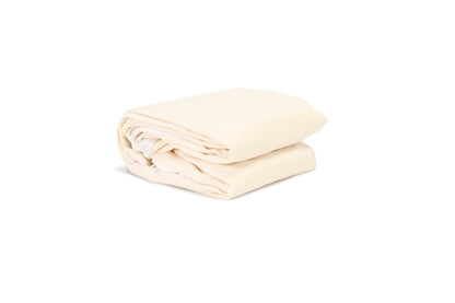 Naturepedic Organic Waterproof Mattress Protector Pad - Washable & Reusable Fitted Stretch Knit Mattress Cover - Highly Absorbent Bed Incontinence Pads - Breathable Cotton Protector for Queen, 9"-16"