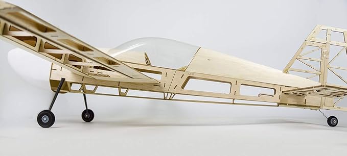 Viloga Upgrade Extra330 Airplane Kit - 39 Balsa Wood Model Plane DIY Flying Model for Adults (KIT Only No TX&ampRX &amp Power System)