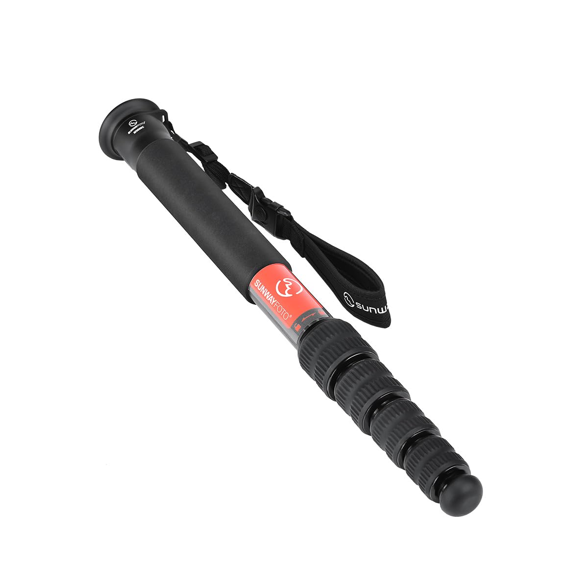 SUNWAYFOTO M3650C CF Monopod 36mm Top Section 10kg 22lb Max Load Carbon Fiber 1/4" / 3/8" Super Portable